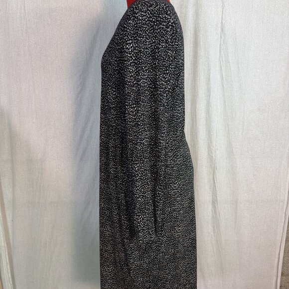 J Jill Wearever Collection Dress Womens Size Large Knee Length Long Sleeve F733 - Picture 3 of 13
